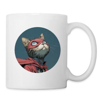Super cat, manga - Mug - white - Right