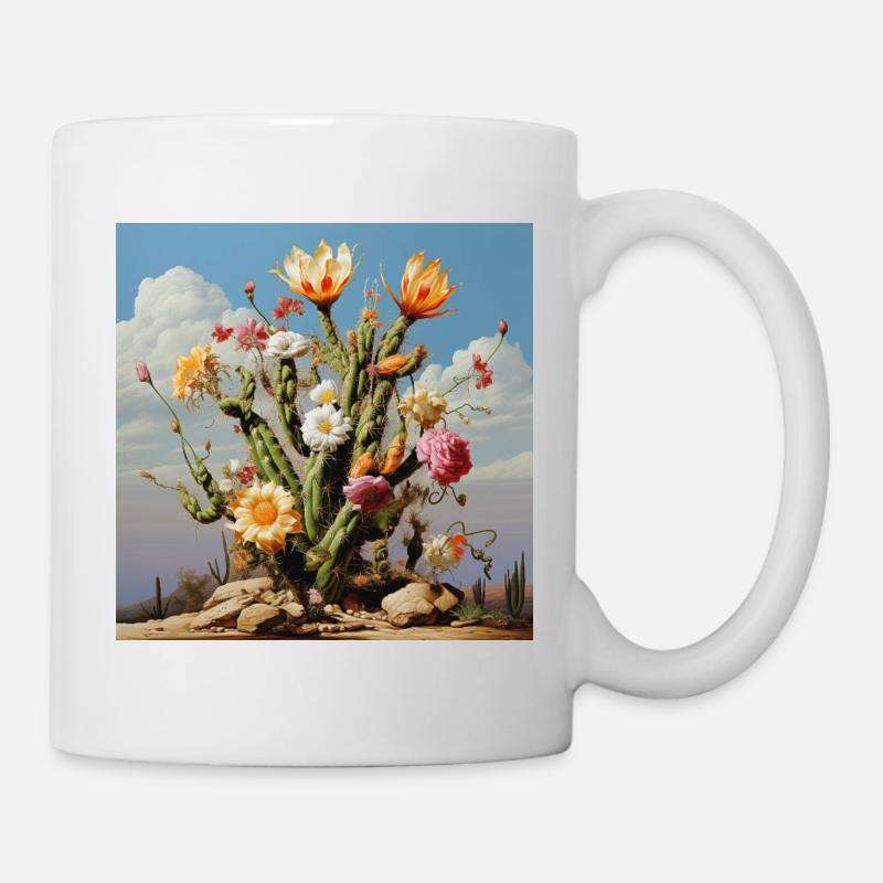 Cactus Blossom Color Dream - Mug - white