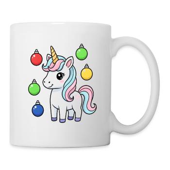 Cute Christmas Unicorn - Mug - white - Right