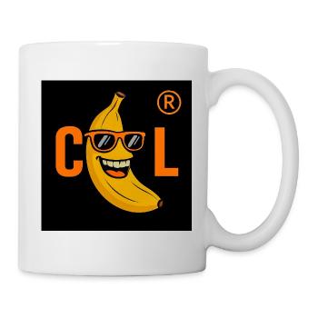 Cool Banana with Sunglasses - Mug - white - Right