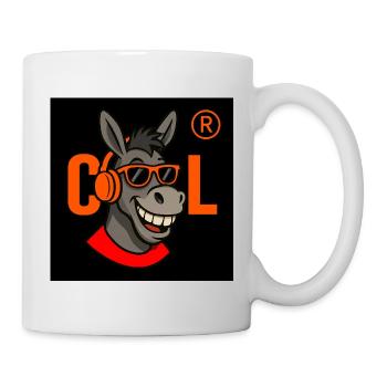 Cool Donkey DJ Logo - Mug - white - Right