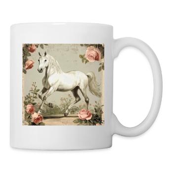 Horse Vintage - Mug - white - Right