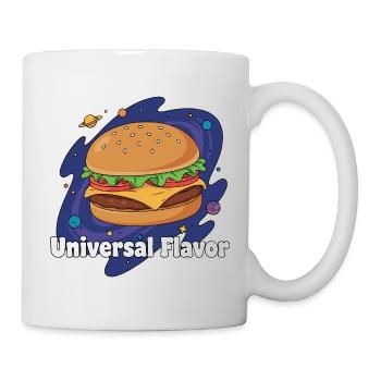 Kosmos Hamburger Universal Geschmack - Tasse - Weiß - Rechts