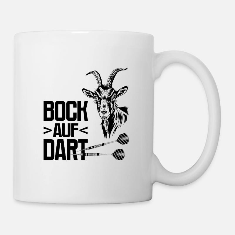 Bock_Auf_DART - Mug blanc - blanc