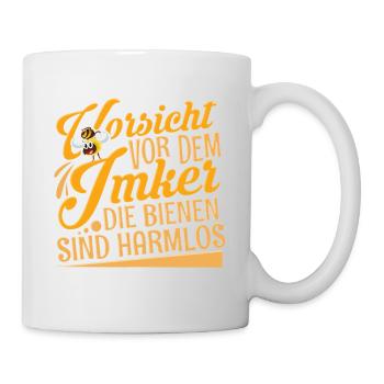 Imker - Tasse - Weiß - Rechts