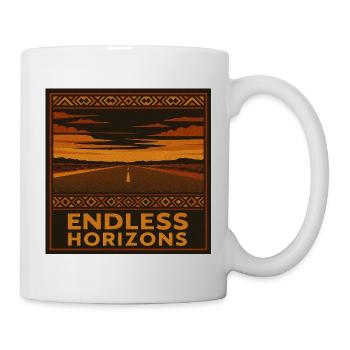 Endless Horizons Road Trip - Mug - white - Right