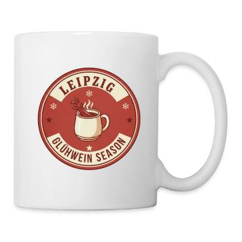 Leipzig Gluhwein Saison - Tasse - Weiß - Rechts