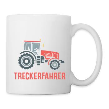 Tractor Driver Retirement Profession Pension Funny - Mug - white - Right