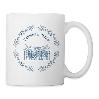 Balkon-Botaniker - Tasse - Weiß - Rechts