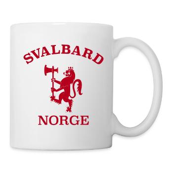 Svalbard Norge Norway Norwegen - Tasse - Weiß - Rechts