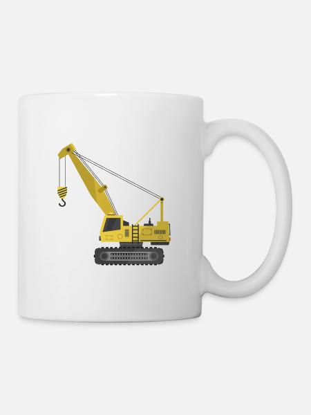 Krabbenkran - Tasse - Weiß