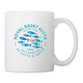 Royal Saint Kitts Diving 2026 - Mug - white - Right
