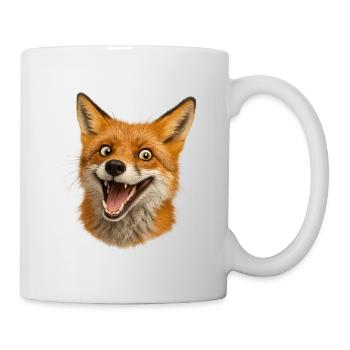 Fuchshead Joy Illustration - Mug blanc - blanc - Droite