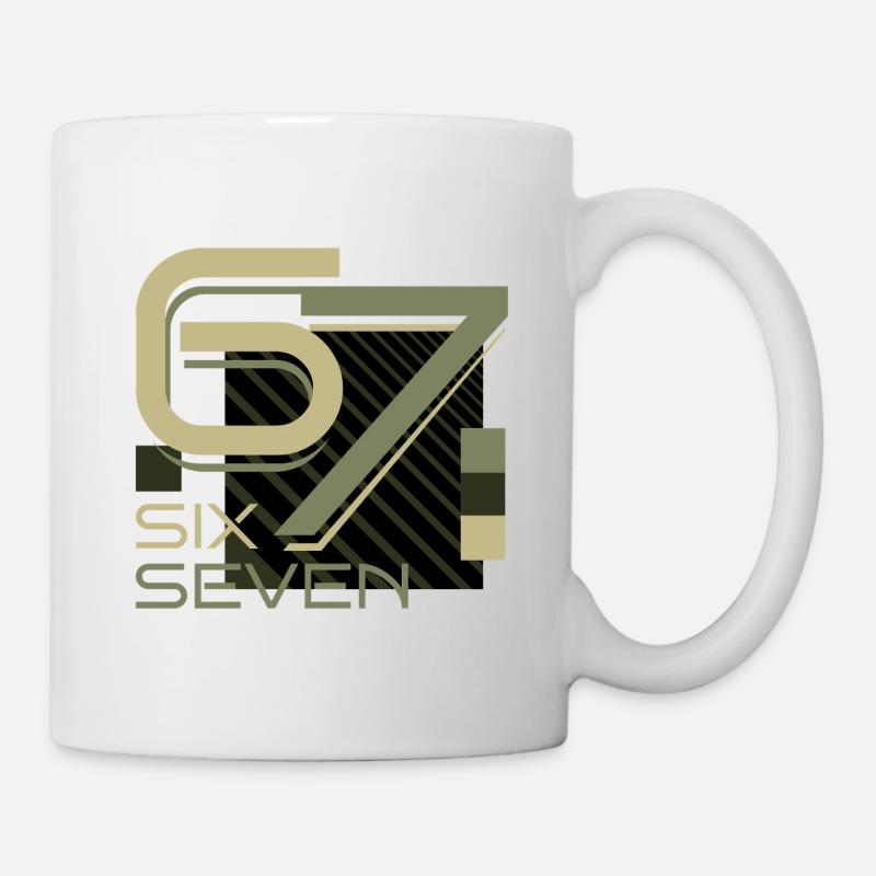 SixSeven - Tasse - Weiß