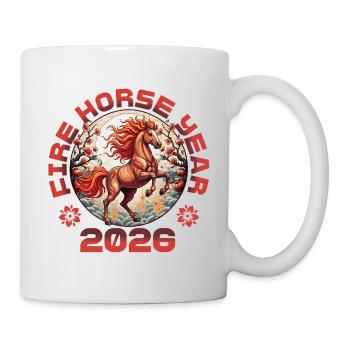 Chinese New Year Year of the Fire Horse 2026 - Mug - white - Right