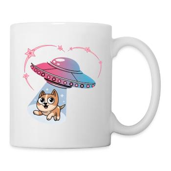 Amour des Chiens Univers Spatial Science Fiction - Mug blanc - blanc - Droite