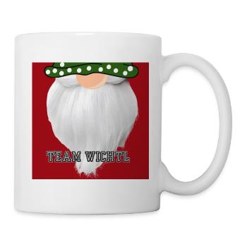 Team Wichtl Weihnachtsgnom - Tasse - Weiß - Rechts