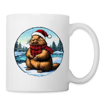 Marmots Christmas - Mug - white - Right