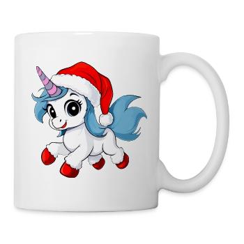 Noël des licornes - Mug blanc - blanc - Droite