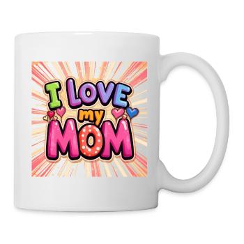 I love my Mama - Mug - white - Right
