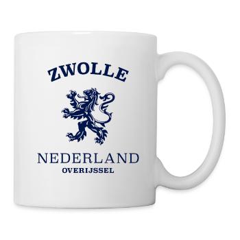 Zwolle Nederland Netherlands - Tasse - Weiß - Rechts