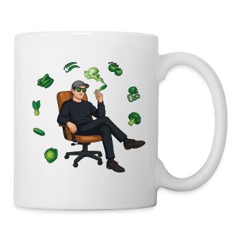 BE GREEN #2 - nice people - Mug - white - Right