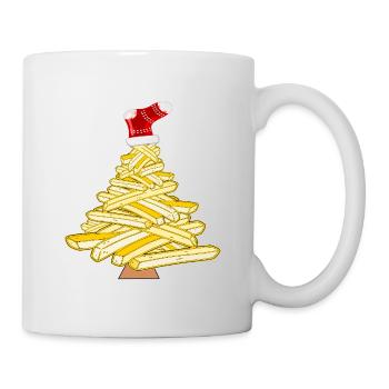 Christmas Tree French Fries - Mug - white - Right