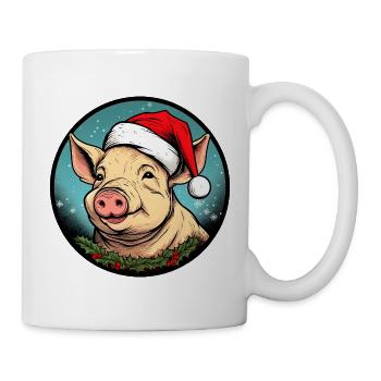 Piglet Christmas - Mug - white - Right