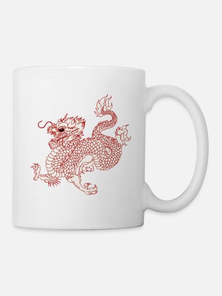 Dragon - Mug blanc - blanc
