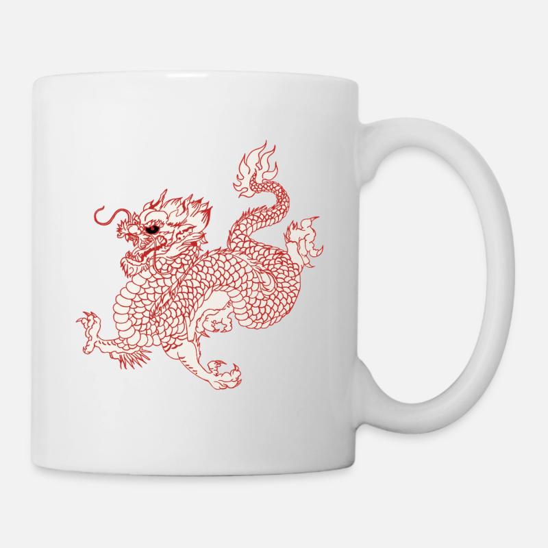 Dragon - Mug blanc - blanc