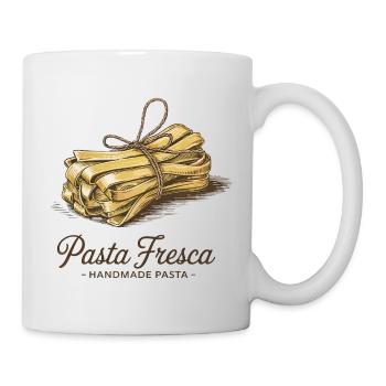 Pasta Fresca – Handmade Pasta - Tasse - Weiß - Rechts