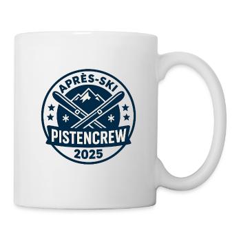 Équipe de piste après-ski 2025 - Mug blanc - blanc - Droite