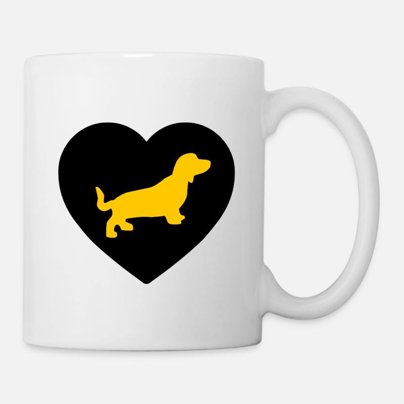 Teckel - Mug blanc - blanc