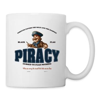 Piracy Funny - Mug - white - Right