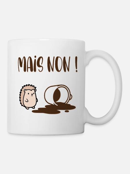 Aber kein Kaffee - Tasse - Weiß