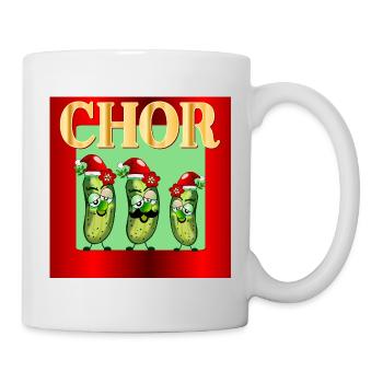 WEIHNACHTEN SINGEN CHOR - Tasse - Weiß - Rechts