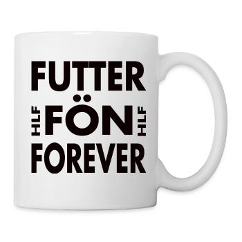Futterfön - Heißluftfritteuse Für immer - Tasse - Weiß - Rechts
