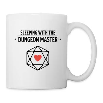 Sleeping with the DM - Funny D'n'D - Mug - white - Right
