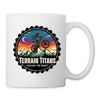 Terrain Titans MTB Sunset Dash - Mug - white - Right