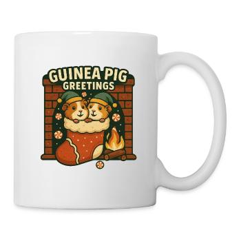 Guinea Pig Greetings - Mug - white - Right