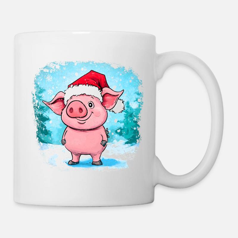 Noël cochon - Mug blanc - blanc