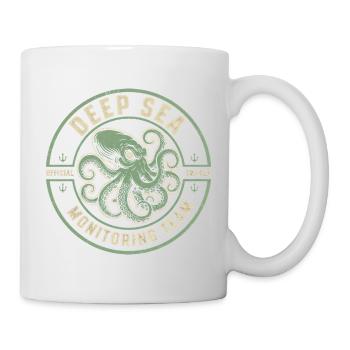 Kraken Deep Sea Surveillance Team Funny Myth Kr - Mug - white - Right