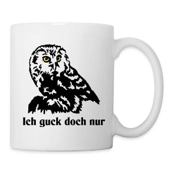 Steinkauz - Tasse - Weiß - Rechts