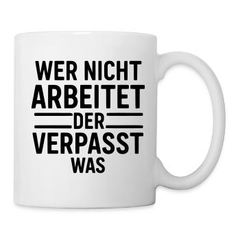 Work Motivation - Mug - white - Right
