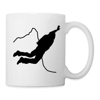 BASE jumping - Tasse - Weiß - Rechts