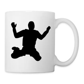 Skydiver - Tasse - Weiß - Rechts