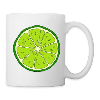 Lime Costume, Matching Halloween Costume - Mug - white - Right
