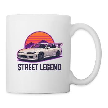 Road legend Sunset Drift - Mug - white - Right