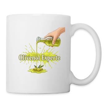 Expert en huile d’olive - Mug blanc - blanc - Droite