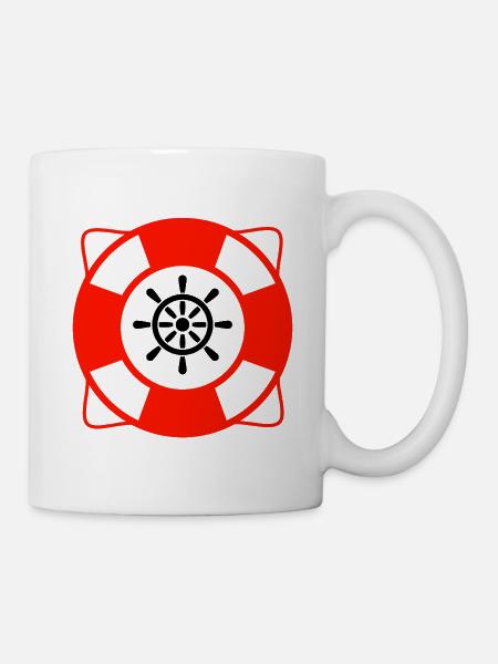 Segeln - Tasse - Weiß